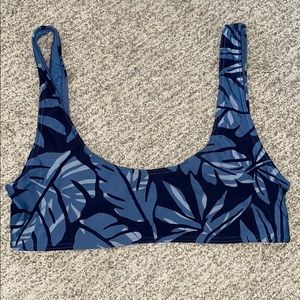Sisstrevolution Navy Blue Indie Bralette Top